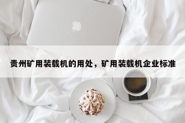 貴州礦用裝載機(jī)的用處，礦用裝載機(jī)企業(yè)標(biāo)準(zhǔn)